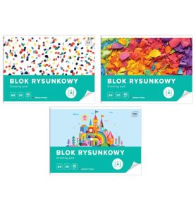 BLOK RYSUNKOWY A4 BIALY 0006
