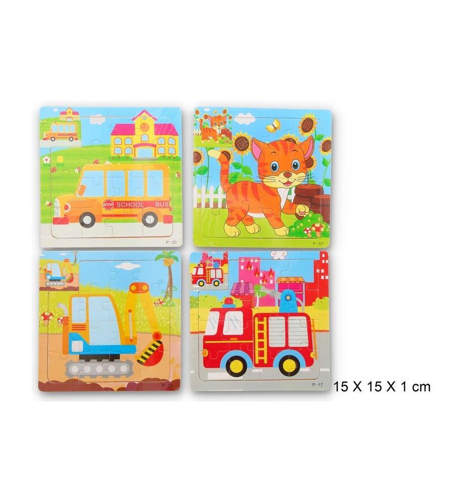 UKLADANKA DREWNIANA PUZZLE 6615