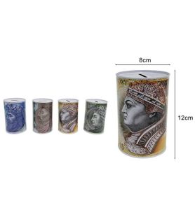 SKARBONKA METALOWA BANKNOT MALA 7525