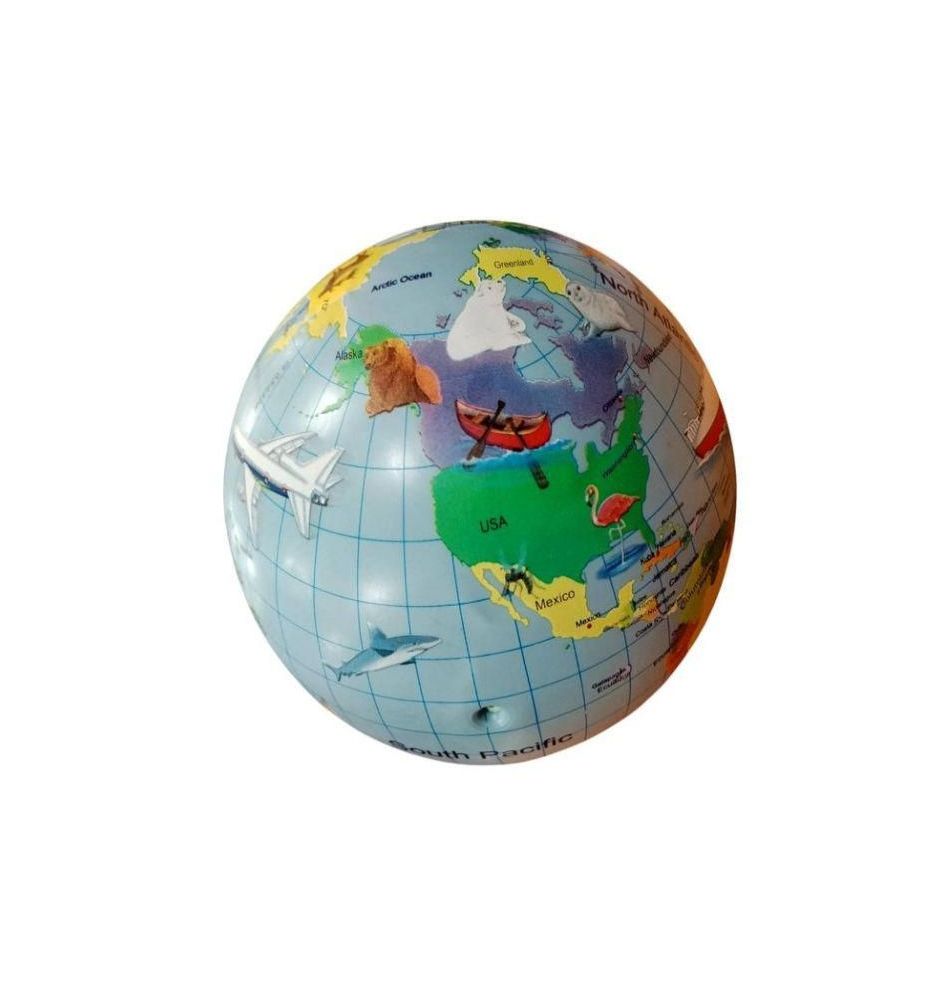 PILKA GUMOWA 23CM GLOBUS 2937
