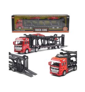 TIR METALOWY Z PRZYCZEPA 9434
