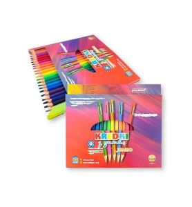 KREDKI OLOWK. 24KOL JUMBO HEX Z GUM.2286