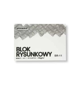 BLOK RYSUNKOWY A3 BIALY 110G 2583