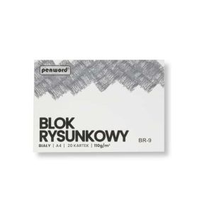 BLOK RYSUNKOWY A4 BIALY 110G 2545