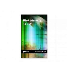 BLOK BIUROWY A4/100K 60G 6102