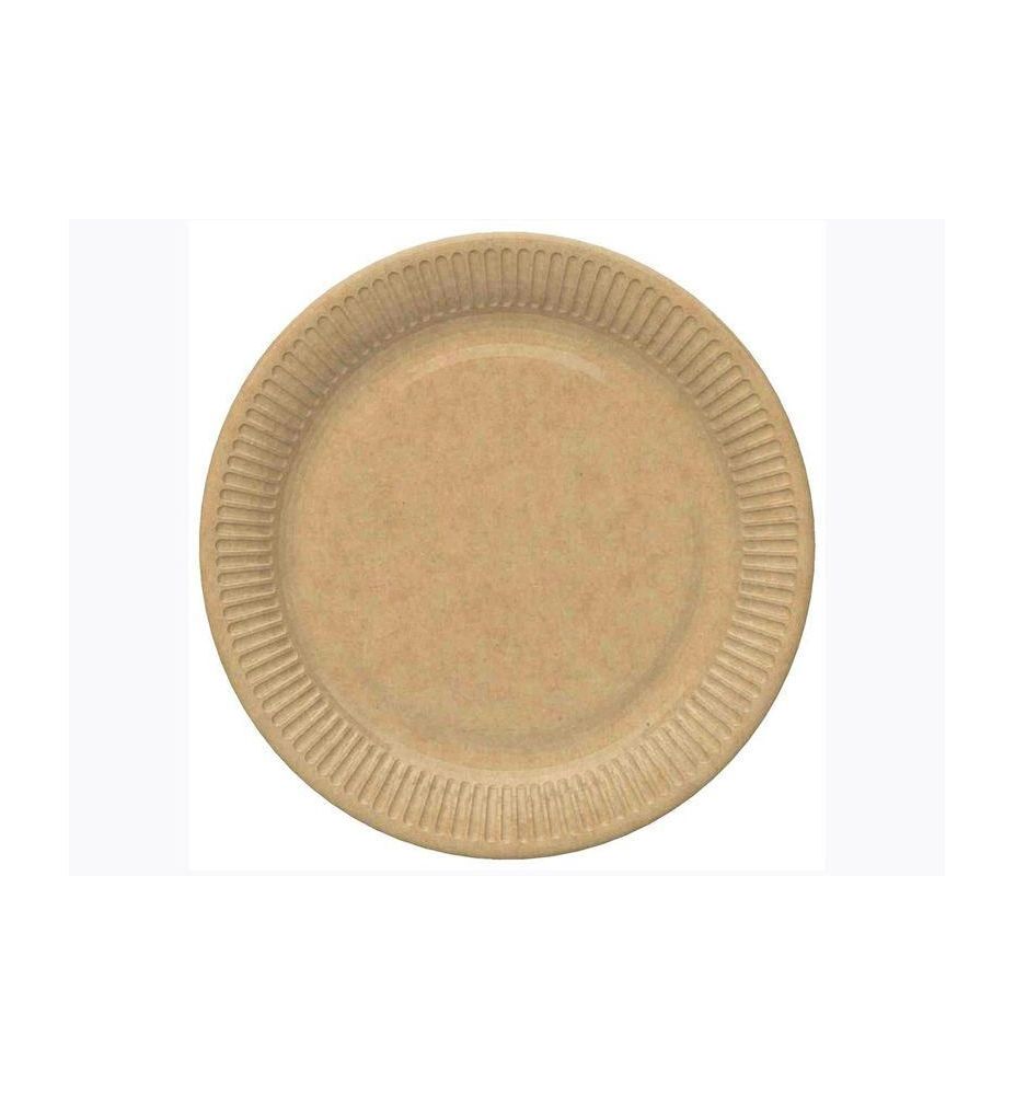 TALERZYKI PAPIER. KRAFT 227MM 8SZT. 6428