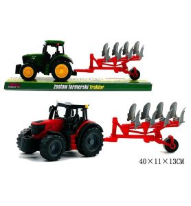 TRAKTOR Z BRONAMI 41CM 1501