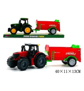 TRAKTOR Z MASZYNA ROLNICZA 1594