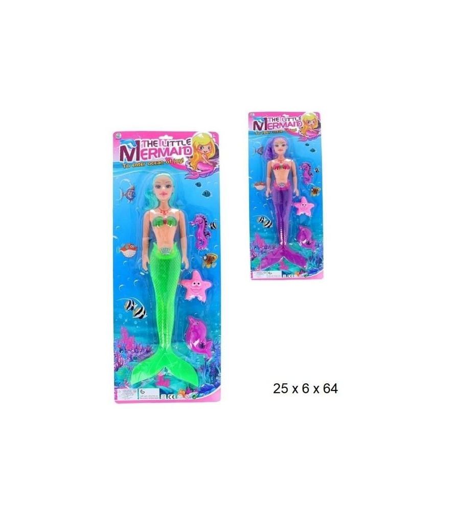 LALKA SYRENKA 50CM NA BLISTRZE 2374