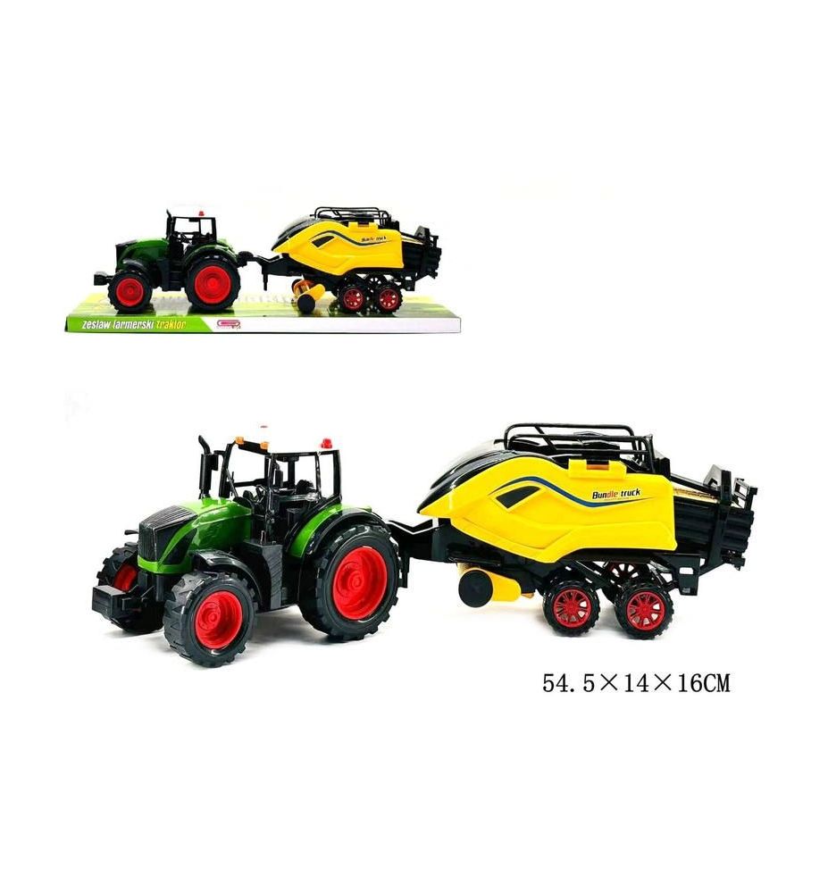 TRAKTOR Z MASZYNA ROLNICZA 1882