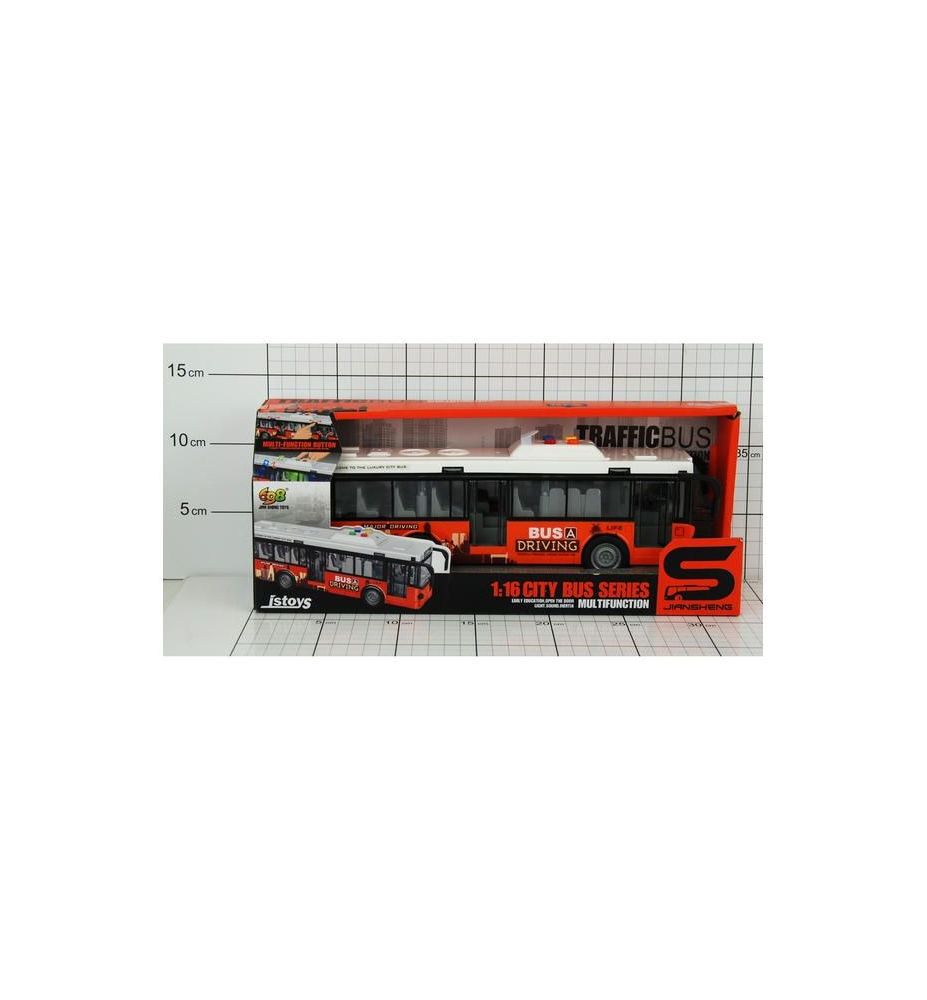 AUTOBUS SW/DZW W PUDELKU 1:16 6861