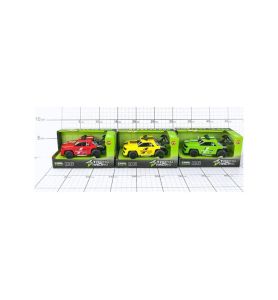 SAMOCHOD RACING CAR SW/DZW W PUDELKU 075