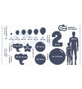 BALONY PREMIUM MYSZKI 3SZT. 2288