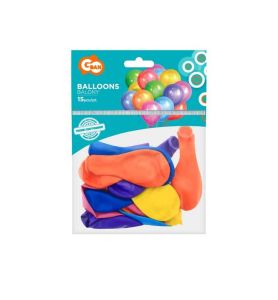 BALONY PASTEL 15SZT ZESTAW KASIA 15 4311