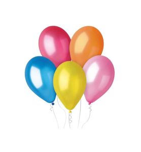 BALON METAL MIX KOLOROW 30CM 100SZT 8216
