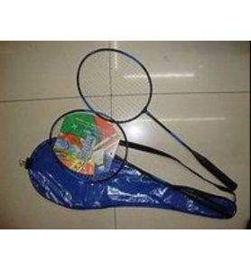 BADMINTON METALOWY W FUTERALE 8399