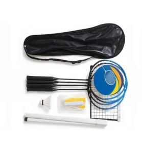 BADMINTON METAL PODWOJNY Z SIATKA 3026