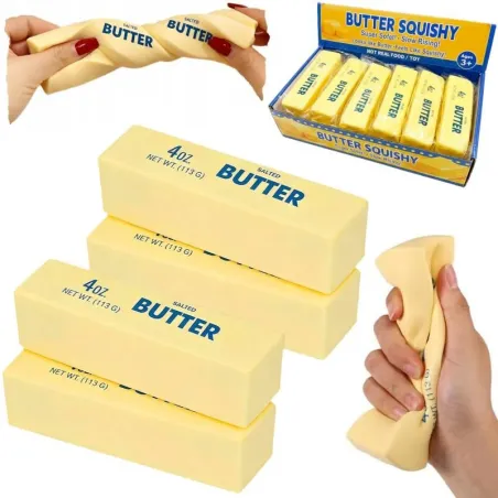 Masło Squishy Gniotek Antystresowy – Hit Hurtownia Zabawek