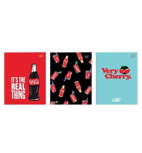 ZESZYT A4 32K KRATKA COCA-COLA