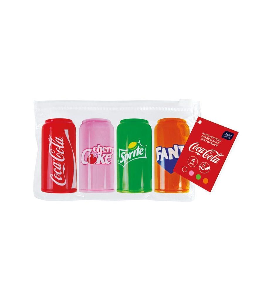 ZAKRESLACZE MINI 4KOL COCA-COLA 2924