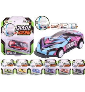 SAMOCHOD METAL CRASH RACING BLISTER 9824