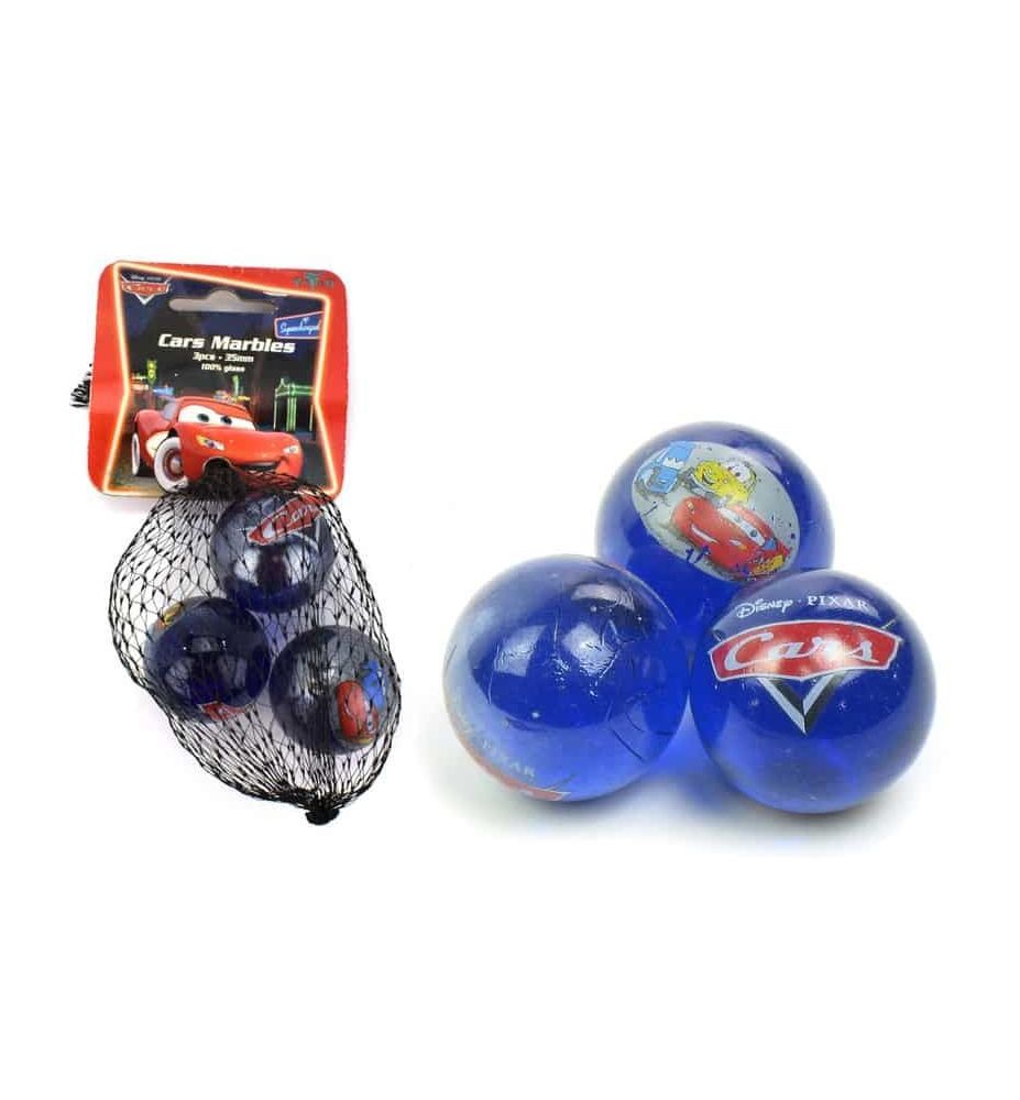 KULKI MARBLES CARS DUZE ZEST.3SZT 0058