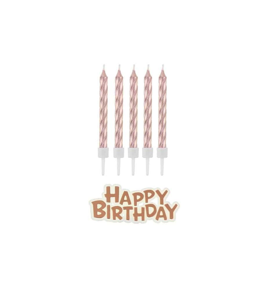 SWIECZKI UR. HAPPY BIRTH. ROZ-ZLOTE 1383
