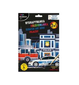 WYDRAPYWANKA Z KOLOROWANKA POJAZDY 7025