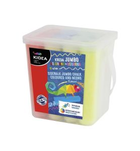 KREDA JUMBO KOLOROWA+NEONOWA 12SZT. 8890