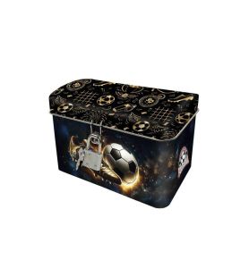 SKARBONKA Z KLODKA KUFEREK PILKA 2333