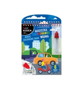 MAGICZNA KOLOROWANKA WODNA POJAZDY 6608