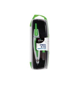 CYRKIEL W ETUI ZIELONY KIDEA 2845