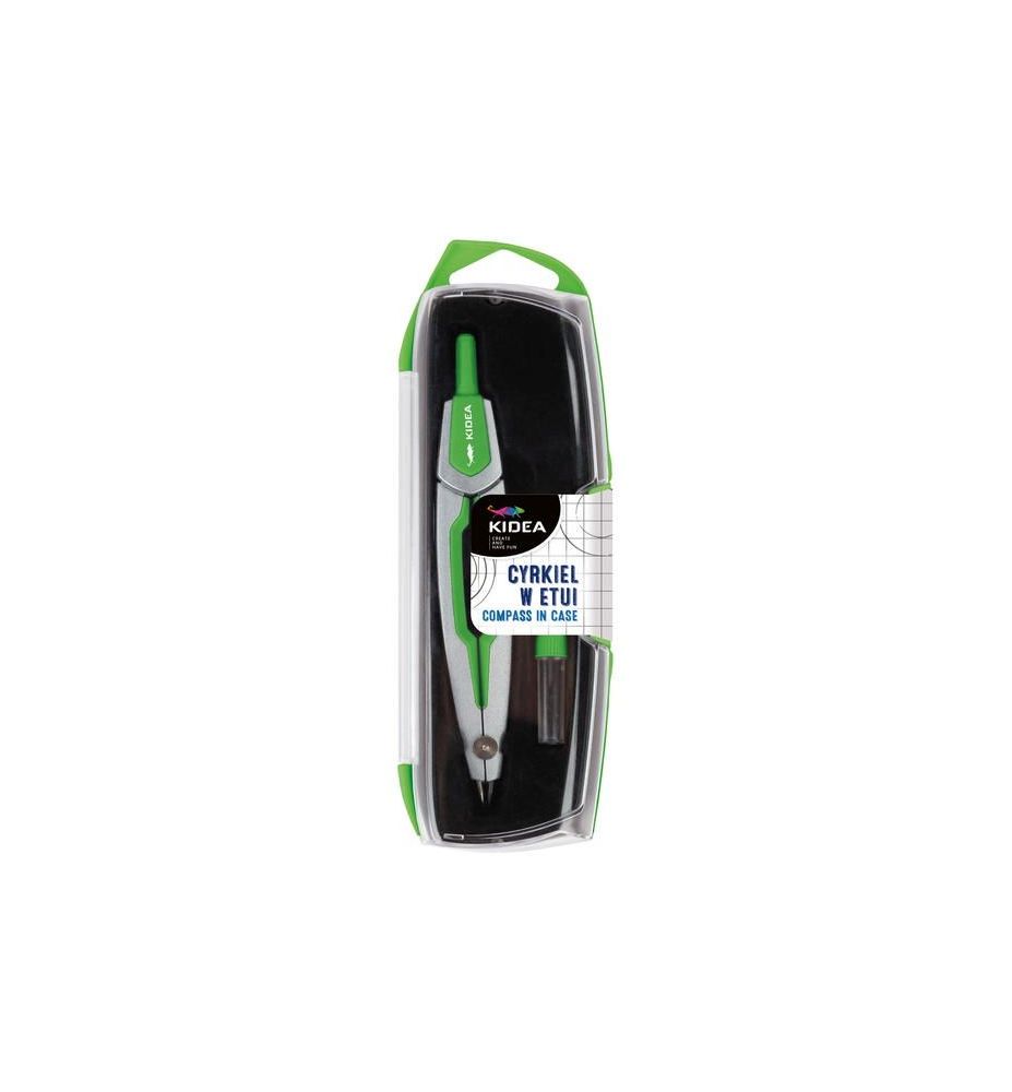 CYRKIEL W ETUI ZIELONY KIDEA 2845