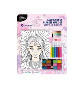 KOLOROWANKA PLANSZE MAKE-UP KIDEA 8350