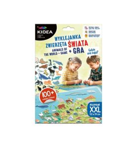 WYKLEJANKA ZWIERZETA SWIATA + GRA 8541
