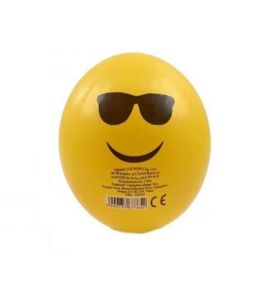 PILKA GUMOWA BUZKA USMIECH SMILE 23CM 52