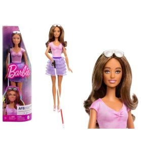 LALKA BARBIE FIOLETOWA SPODNICZKA 6816