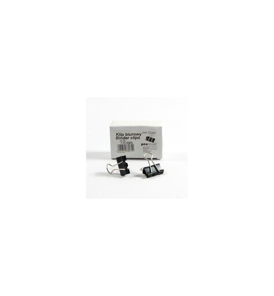 SPINACZ BIUROWY CLIP 19MM 0751