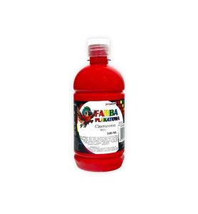 FARBA PLAKATOWA 500ML CZERWONA FP02 3627