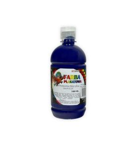 FARBA PLAKATOWA 500ML CIEMNONIEBIESKA 96