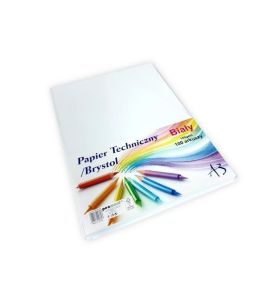PAPIER TECHNICZNY A3 100ARK. BIALY 3603