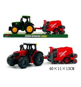 TRAKTOR Z MASZYNA ROLNICZA 1587