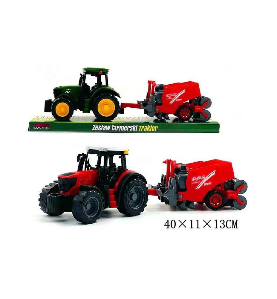TRAKTOR Z MASZYNA ROLNICZA 1587