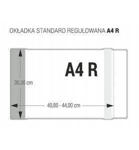 OKLADKA A4 REG 25SZT 303X408-440 9506