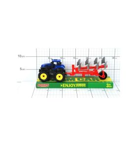 TRAKTOR Z PRZYCZEPA POD KLOSZEM 2984
