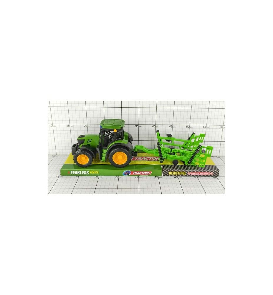 TRAKTOR Z MASZYNA POD KLOSZEM 4080