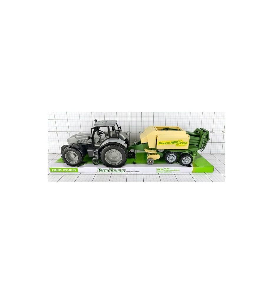 TRAKTOR Z MASZYNA POD KLOSZEM XXL 7159
