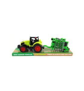 TRAKTOR Z PRZYCZEPA POD KLOSZEM 6250