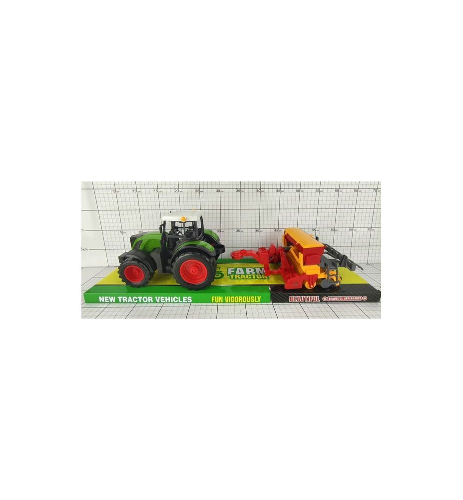 TRAKTOR Z MASZYNA POD KLOSZEM XXL 3045