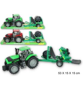 TRAKTOR Z MASZYNA ROLNICZA XXL 0450